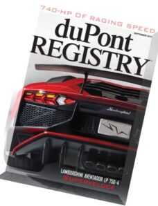 duPont REGISTRY — September 2015