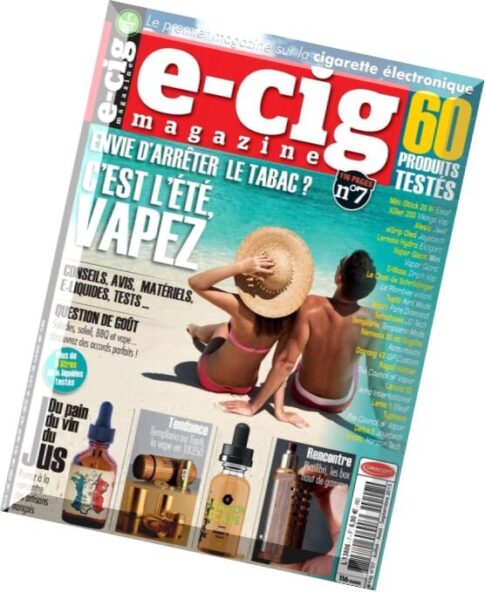 E-Cig Magazine – Juillet-Septembre 2015