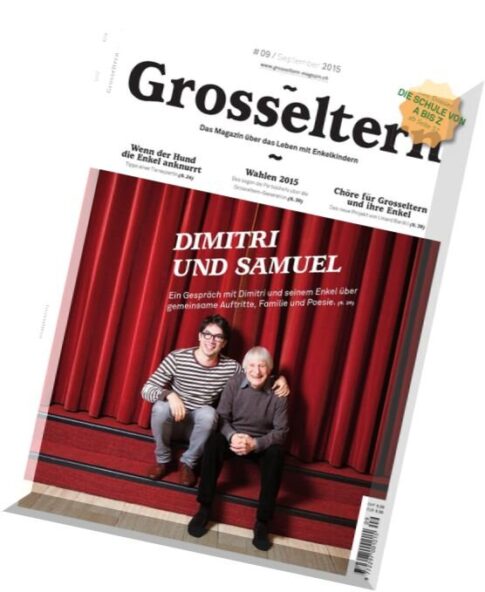 Grosseltern Magazin – September 2015
