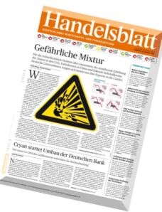 Handelsblatt — 10 August 2015
