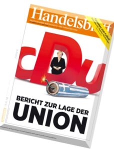Handelsblatt – 14, 15, 16 August 2015