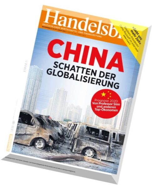 Handelsblatt — 21, 22, 23 August 2015