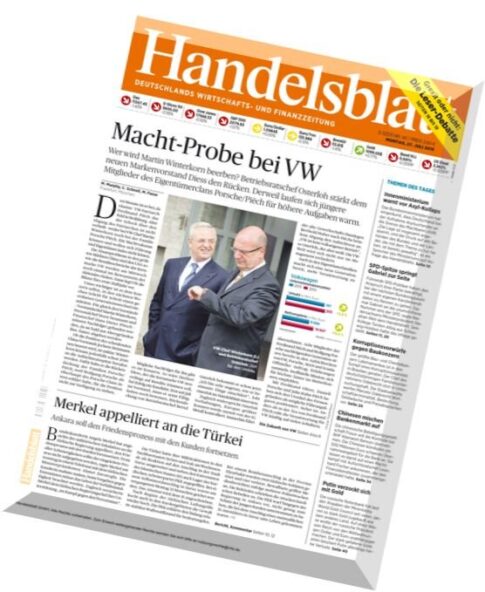 Handelsblatt — 27 Juli 2015
