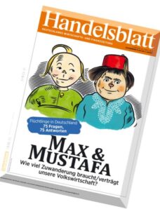 Handelsblatt – 31 Juli – 2 August 2015