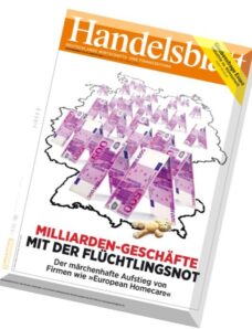 Handelsblatt – 7, 8, 9 August 2015