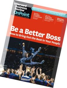 Harvard Business Review OnPoint – Fall 2015