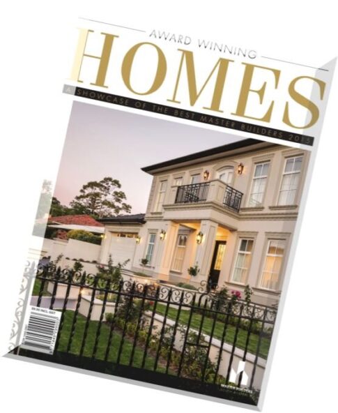 Homes Magazine — Excellence Award Winning 2015