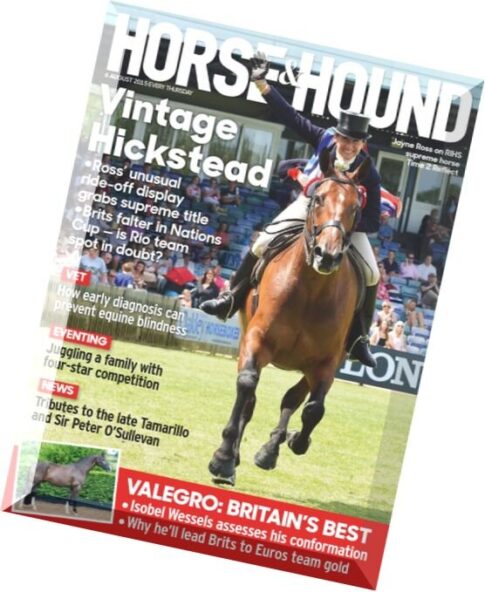 Horse & Hound – 6 August 2015