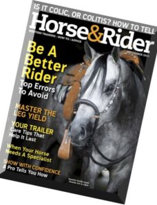 Horse & Rider – September 2015