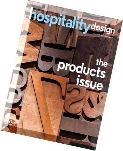 Hospitality Design — August 2015