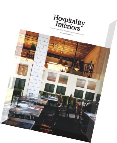 Hospitality Interiors – July-August 2015