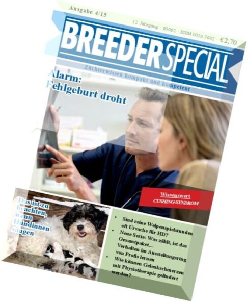 HundeWelt — Breeder Special Nr.4, 2015