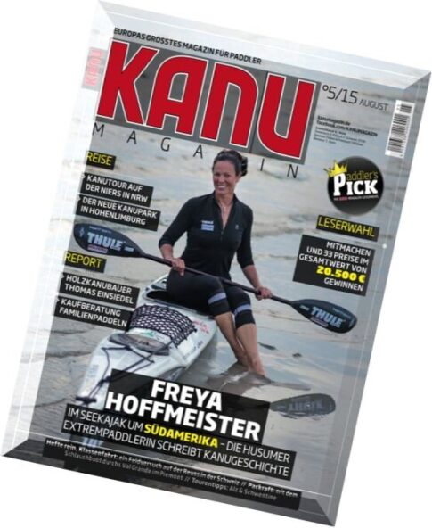Kanu Magazin — August 2015