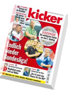 Kicker Sportmagazin – Nr.67, 13 August 2015