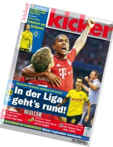 Kicker Sportmagazin — Nr.68, 17 August 2015