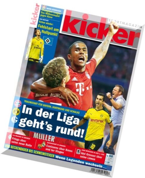 Kicker Sportmagazin – Nr.68, 17 August 2015