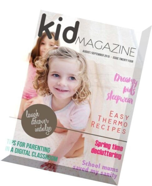 Kid Magazine — August 2015