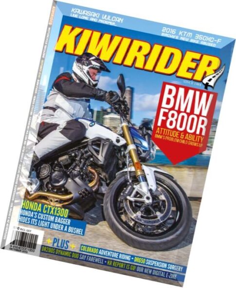 Kiwi Rider – October 2015