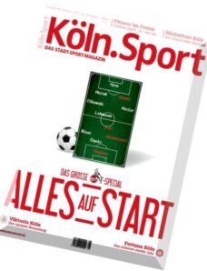 Koln.Sport – August 2015