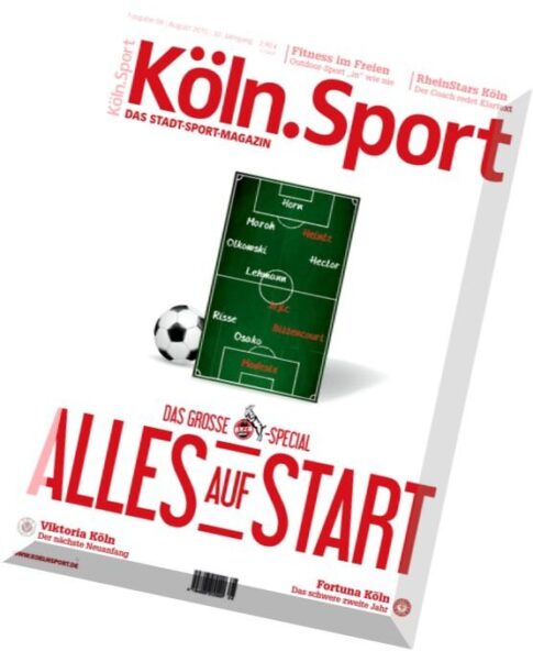 Koln.Sport – August 2015