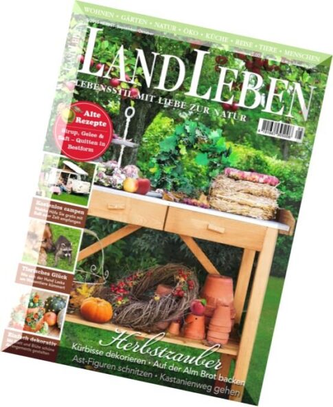 Landleben Magazin — SeptemberOktober 2015