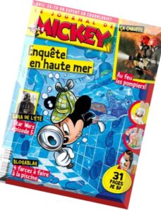 Le Journal de Mickey — 12 au 18 Aout 2015