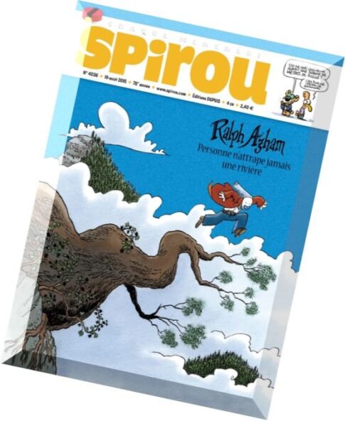 Le Journal de Spirou N 4036 — 19 au 25 Aout 2015