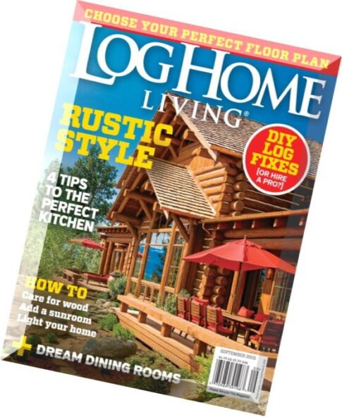 Log Home Living – September 2015