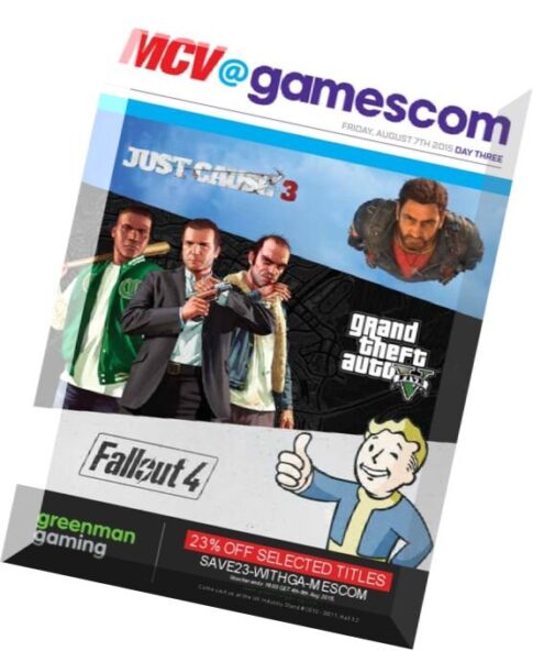 MCV Gamescom – 7 August 2015