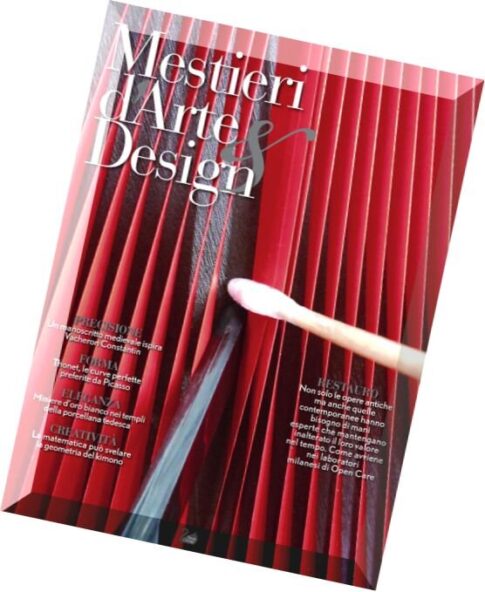 Mestieri d’Arte & Design – N 11, Aprile 2015