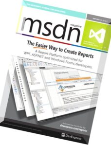 MSDN Magazine — July 2015