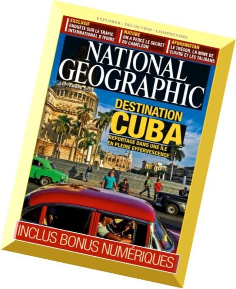 National Geographic — Septembre 2015