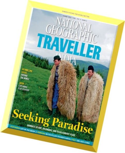 National Geographic Traveller India — August 2015