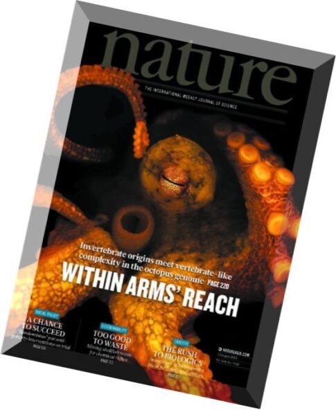Nature Magazine — 13 August 2015