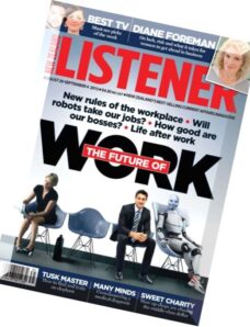 New Zealand Listener — 29 August 2015