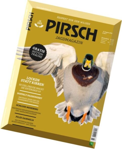 Pirsch – 19 August 2015
