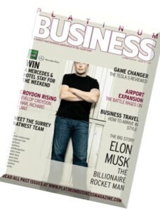 Platinum Business Magazine — Issue 14, 2015