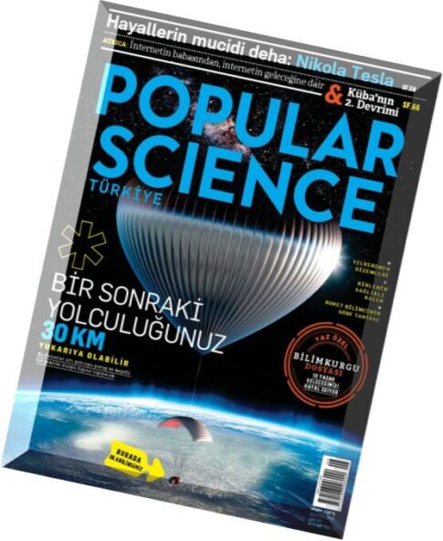Popular Science Turkiye — Agustos 2015
