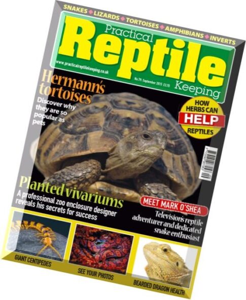 Practical Reptile Keeping – September 2015