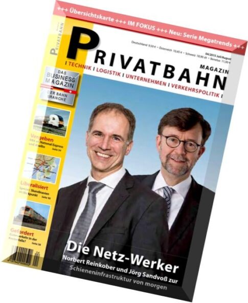 Privatbahn Magazin – Juli-August 2015