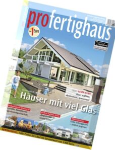 Pro Fertighaus Magazin — September-Oktober 2015
