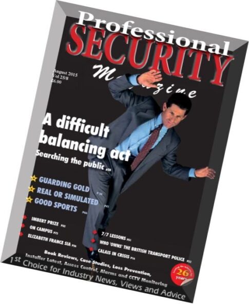 Professional Security – August 2015