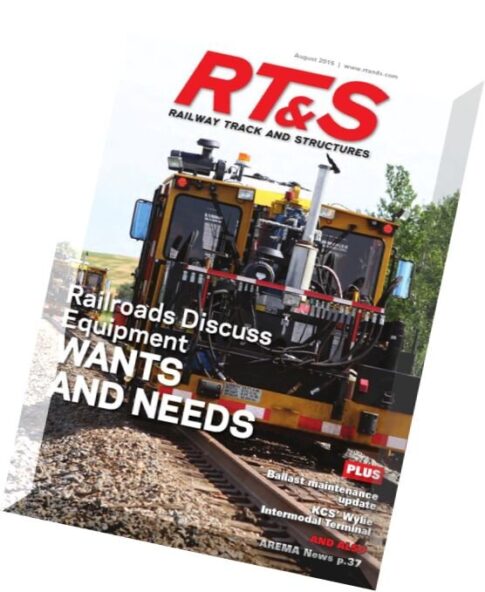 Railway Track & Structures – August 2015