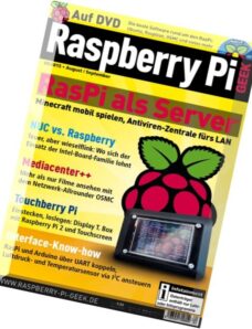 Raspberry Pi Geek – August – September 2015