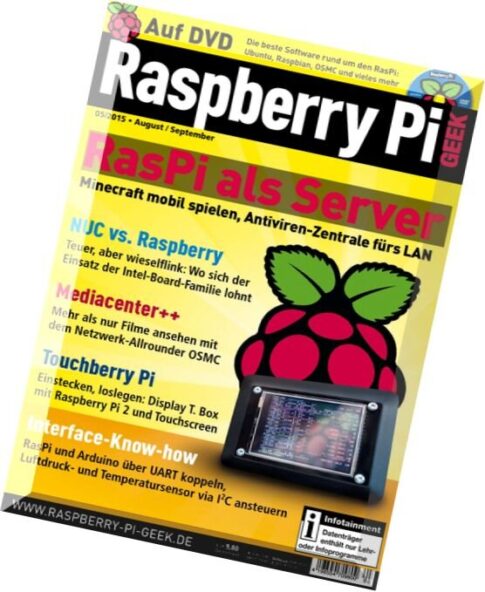 Raspberry Pi Geek – August – September 2015