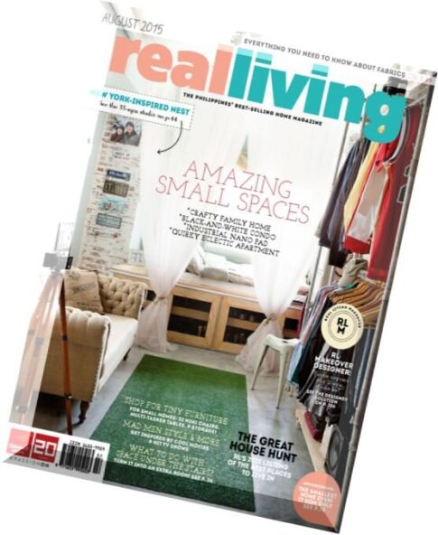 Real Living Philippines — August 2015