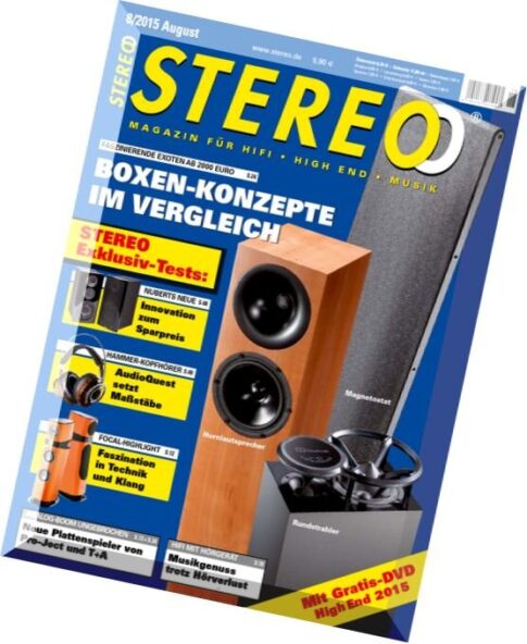 Stereo Magazin – August 2015