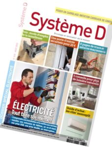 Systeme D – N 835, Aout 2015