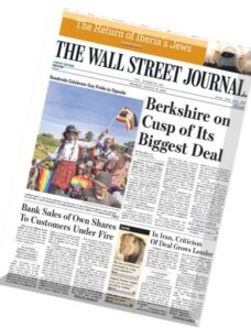 The Wall Street Journal – Europe 10 August 2015