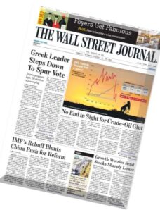 The Wall Street Journal – Europe 21-23 August 2015